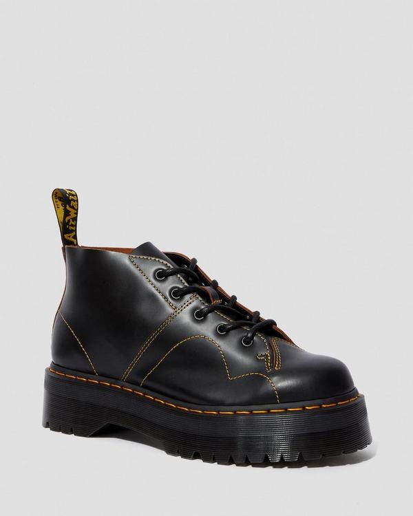 Dr Martens Dámské Kotníkové Boty Church Platform Černé, CZ-152476